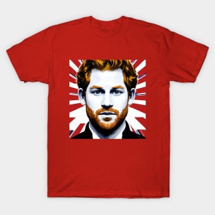 Prince Harry Pop Art T-Shirt